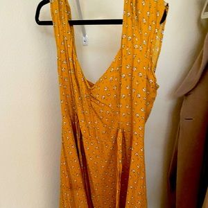 Abercrombie and Fitch Yellow Sundress